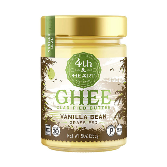 4th & Heart Vanilla Bean Grass-Fed Ghee Butter
