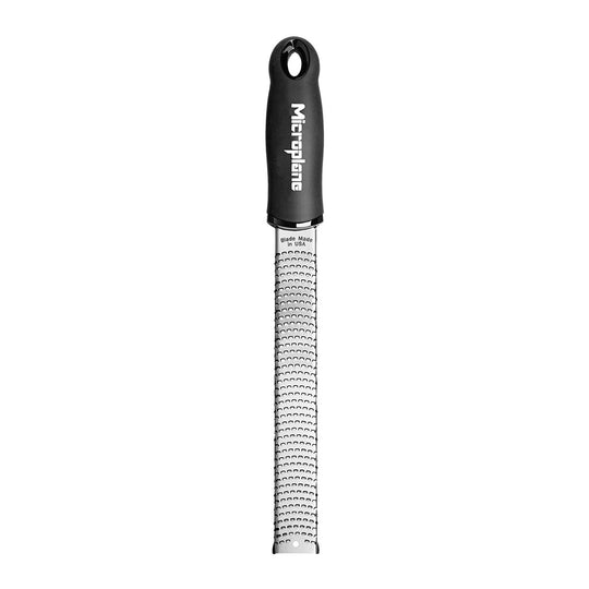 Microplane Premium Classic Series Zester Grater, 18/8, Black