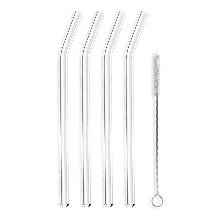 Hummingbird Glass Straws