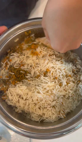 Veggie Bone Broth Rice