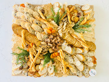 Bread & Crackers Wooden Board