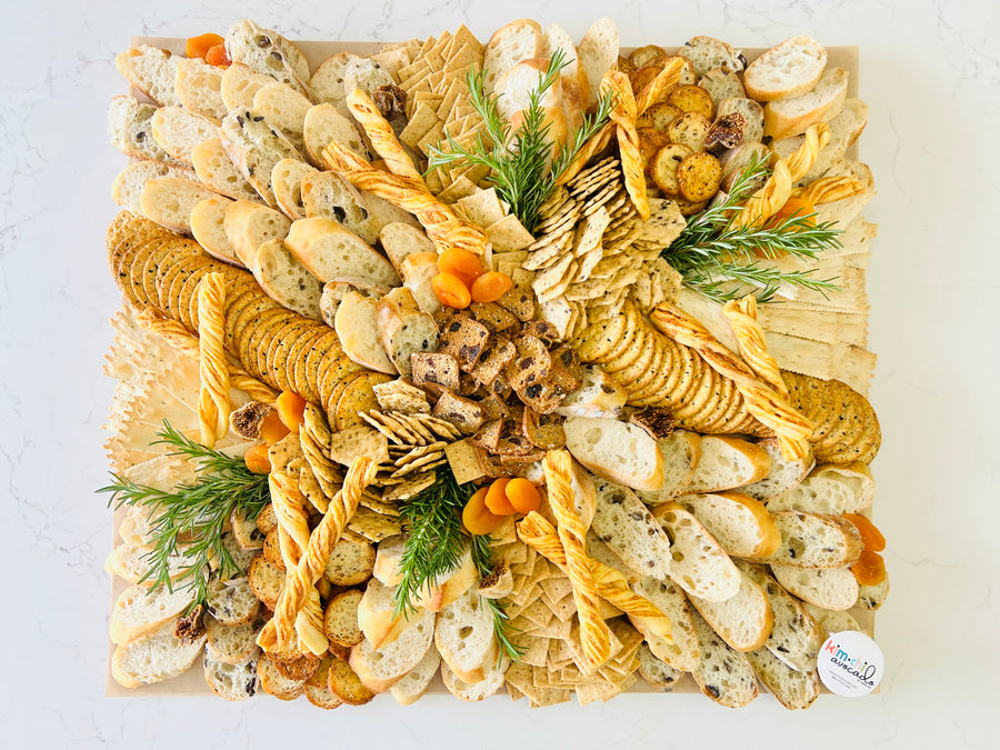 Bread & Crackers Wooden Board