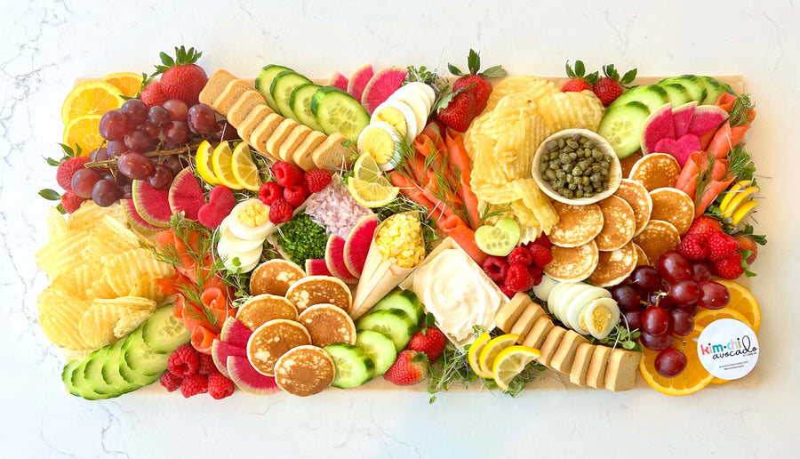 Caviar Board – Kim•Chi•Avocado