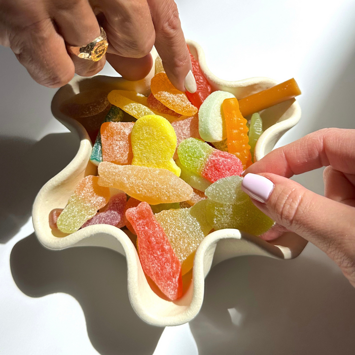 Hand Crafted Ceramic Dish + Swedish Candy – Kim•Chi•Avocado