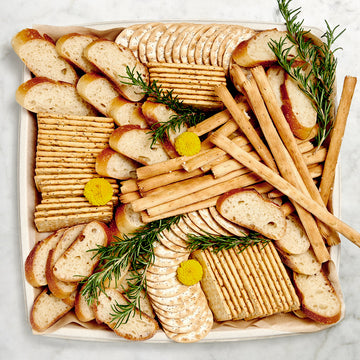 Bread and Crackers On The Go Board